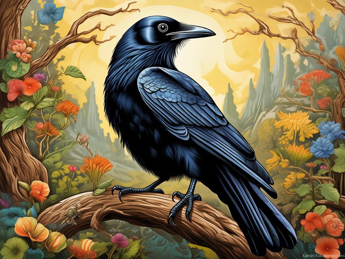 🐦反转认知：乌鸦——益鸟？害鸟？还是生态智慧的使者？